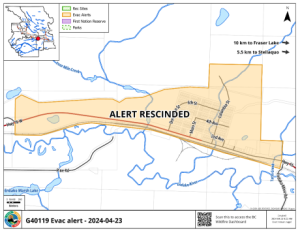 Evacuation Alert RESCINDED by Regional District of Bulkley-Nechako ...